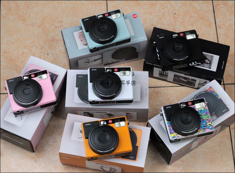 徕卡(leica)leica/徕卡 sofort一次成像立拍立得相机白橘粉黑大红色