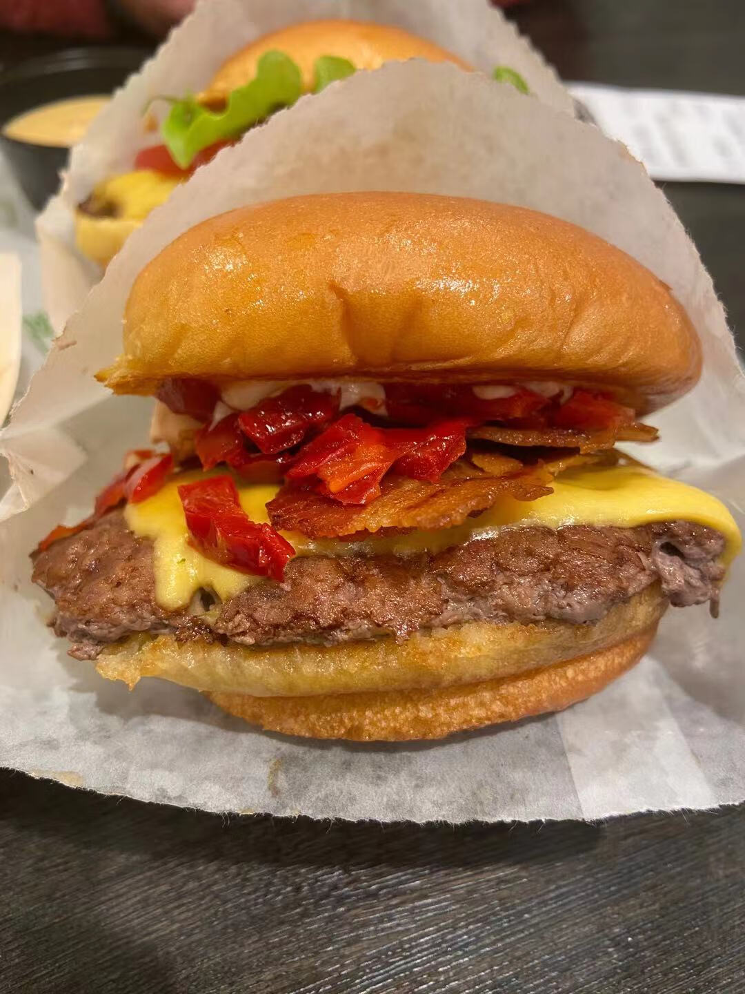 上海美食代购shake shack牛肉汉堡鸡肉汉堡早餐加热即食burger 香辣