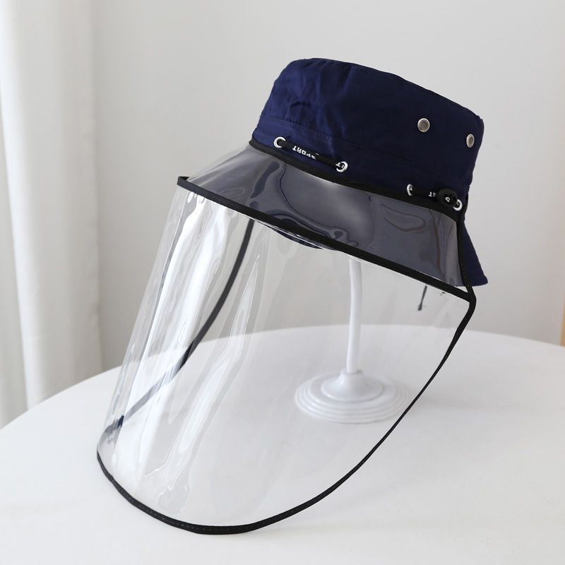 头戴式防溅油面罩做饭挡油神器厨房灶台脸防油防溅面罩透明护脸罩挡油