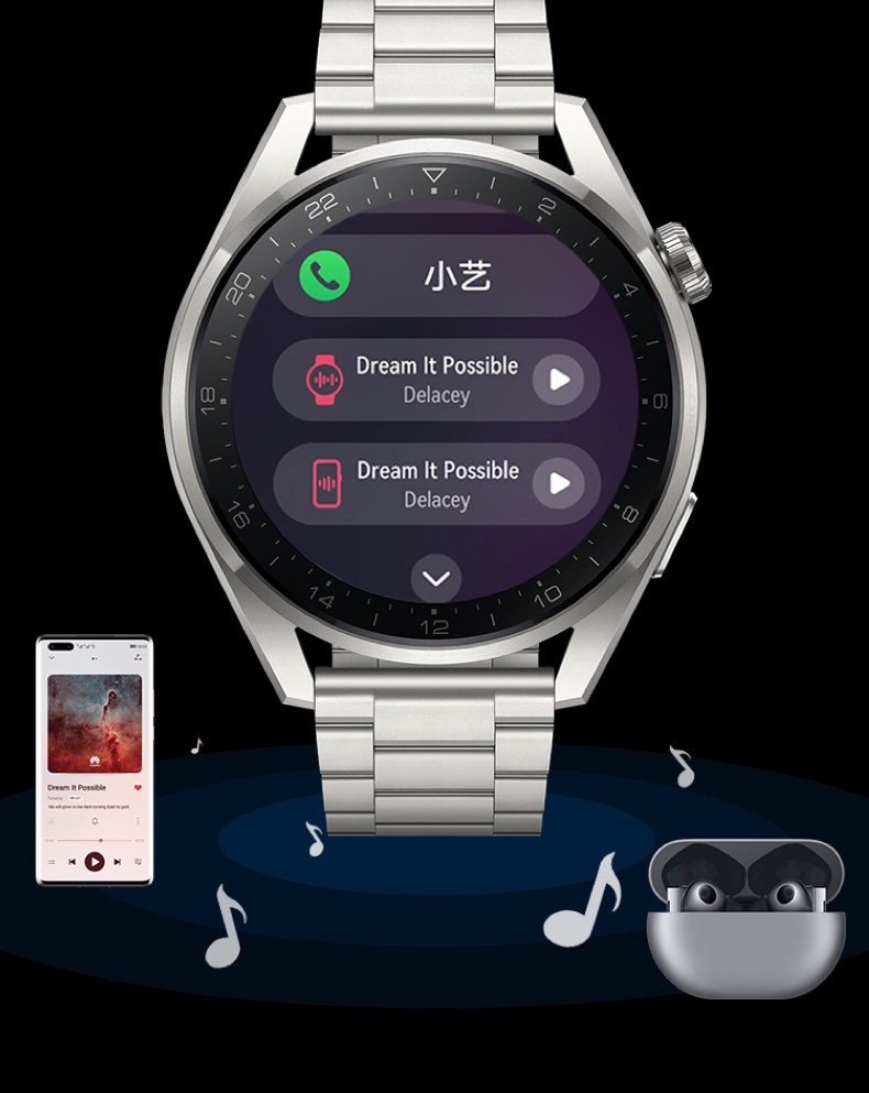 华为huawei原装手表watch3pro独立通话esim智能4g电话蓝牙高端商务