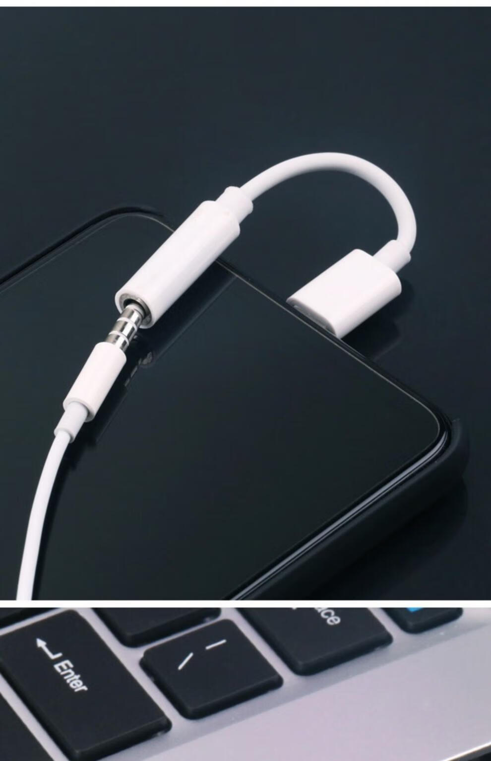 适用于oppo reno4pro手机findx x2耳机转接头reno4 3pro转换器typec转