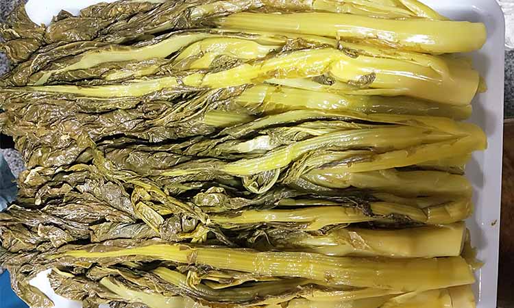 温岭特产咸菜芥菜芯腌菜心咸菜顶嫩菜心菜脑头农家下饭菜酸菜3斤 1500