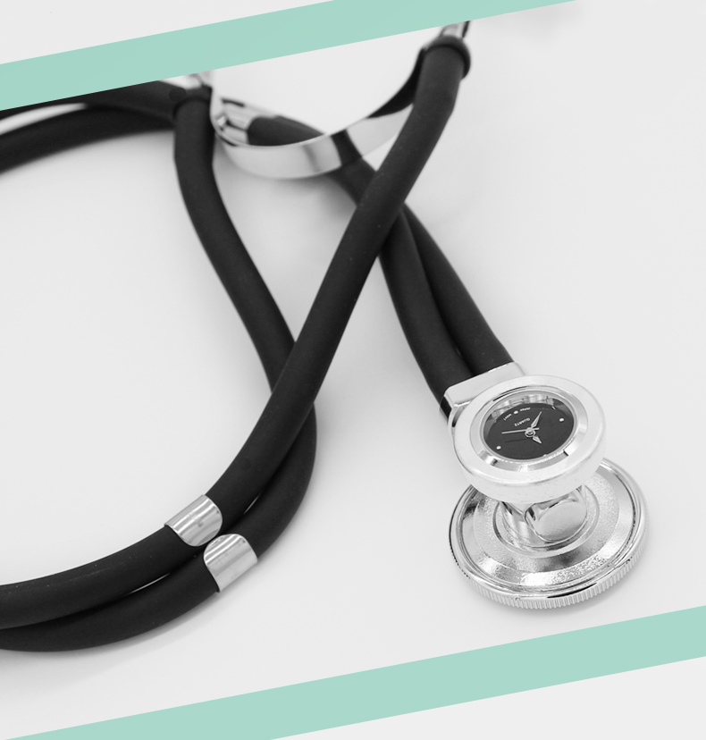 可刻字华美hmyl听诊器医生专用双头双管多功能钟表多种听头钟型的深