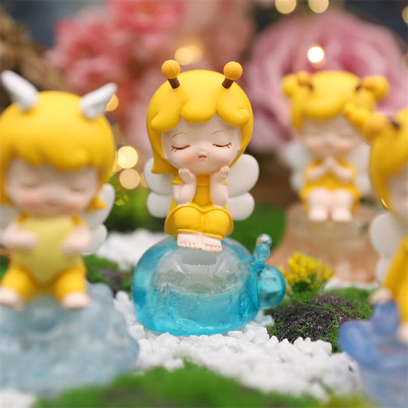 迪士尼(disney)新款森之小蜜蜂带灯盲盒盒潮玩少女心盲盒送闺蜜节日