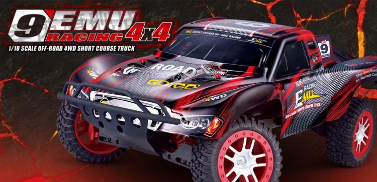 雷魔山鼠727短卡rc遥控车四驱成人玩具赛车高速越野车模型车新手入门