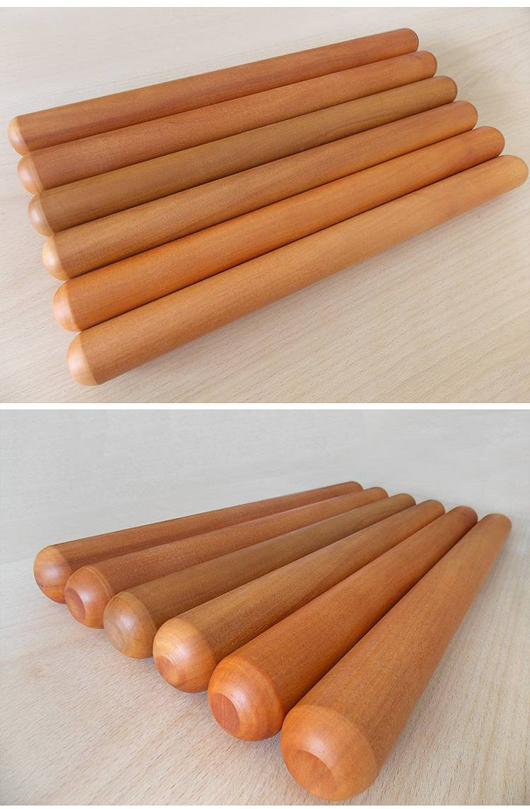 枣木擀面杖实木擀面杖红心枣木榉木面棒压面棍小号饺子皮大号赶面条