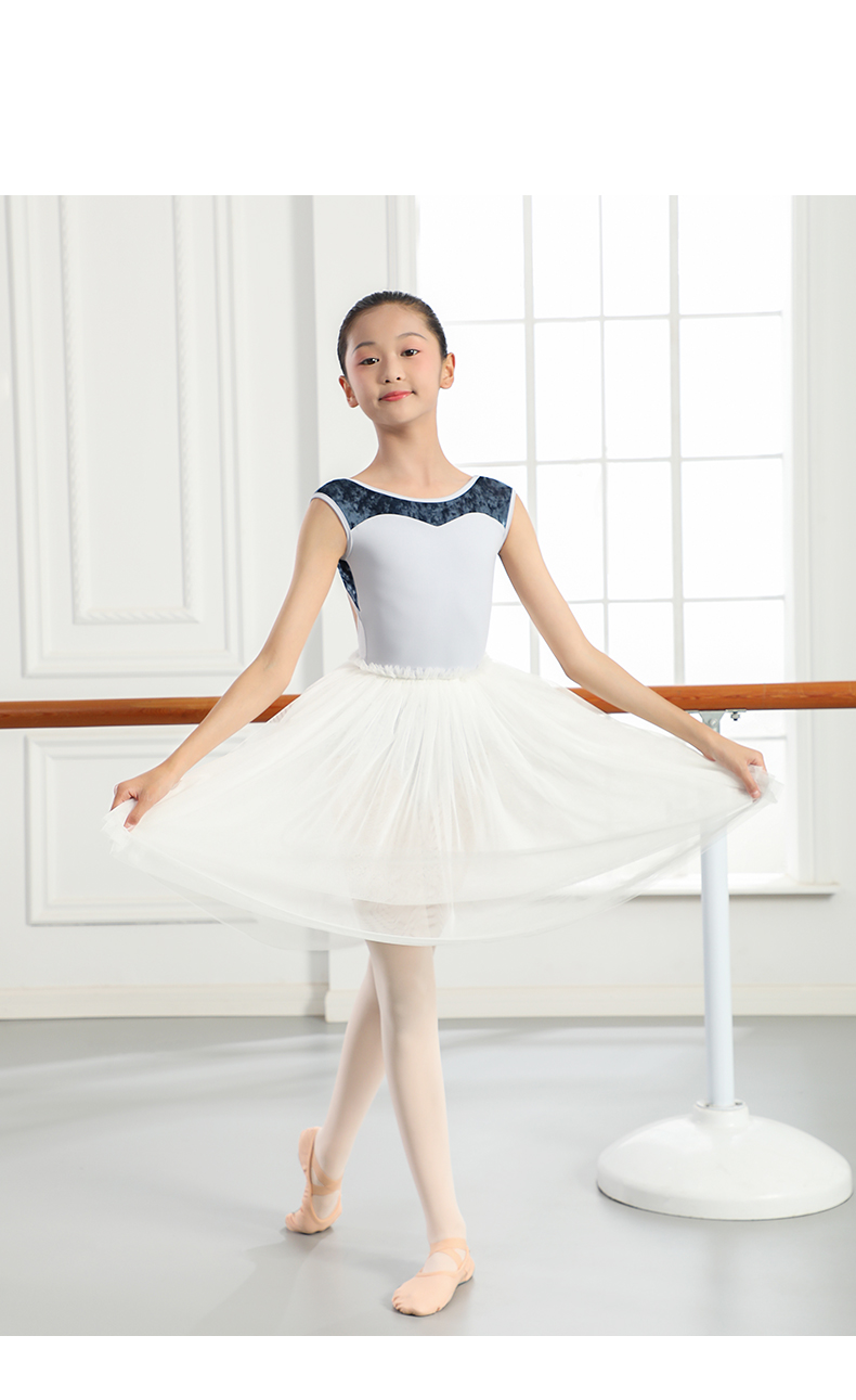 红舞鞋小茉莉儿童体操服少儿舞蹈服练功服女大童芭蕾舞连体形体服