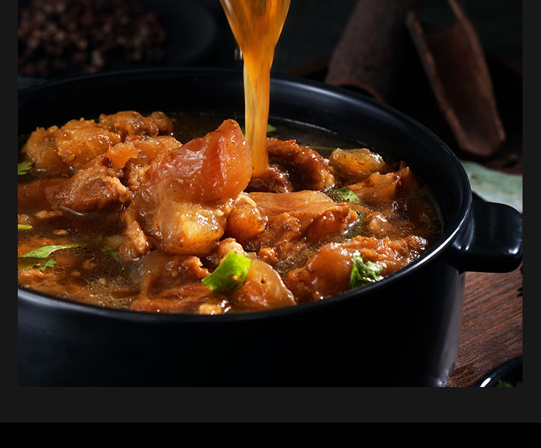 老诚一锅筋头巴脑火锅1000g加热即食速食牛肉牛筋火锅熟食火锅2斤