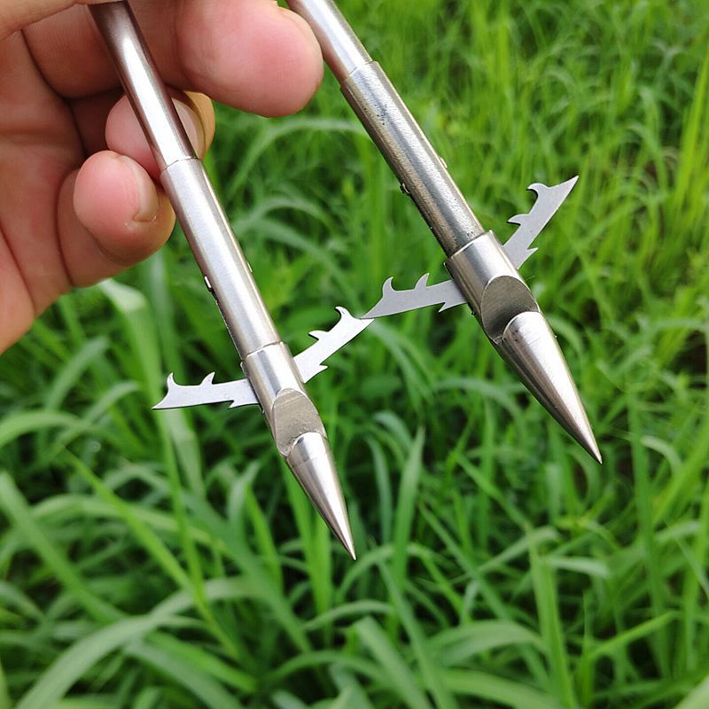 【旗舰自营】深水射鱼镖440猎鲲噩梦强磁尾翼重镖鱼标射鱼鱼箭渔镖入