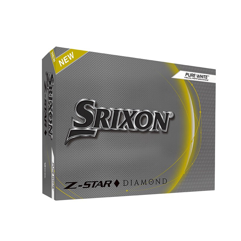 SRIXON Z-STAR8 series golf three-layer Ball, Golf Long Course three-layer ball Z-STAR8 Diamond Edition White ball thumbnail 5