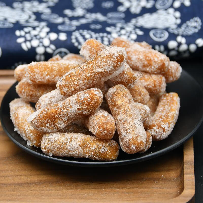 山东特产羊角蜜糖角蜜三刀蜜翻花炒糖果子老式甜食手工糕点心组合