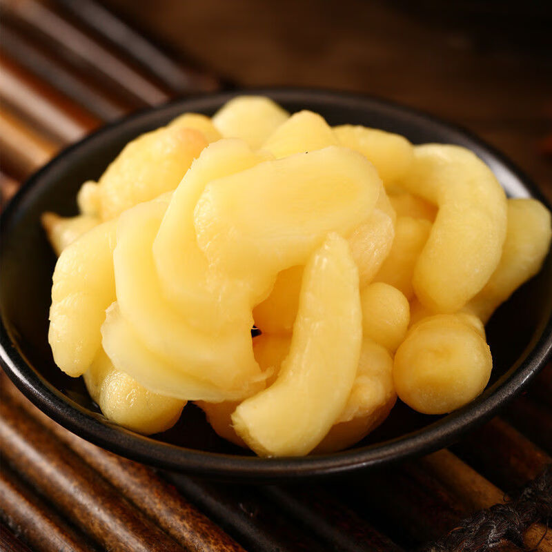 嫩姜芽咸姜芽无蔗糖糖醋味嫩姜泡姜片泡姜山东嫩仔姜3袋1斤3斤嫩姜芽