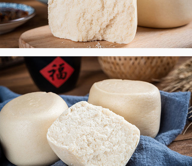 品质保证陕西特产蒲城椽头馍千层蒸馍馒头面食饼馒头pk山东馒头18枚