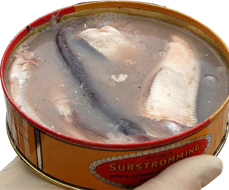 北欧鲱鱼罐头图片