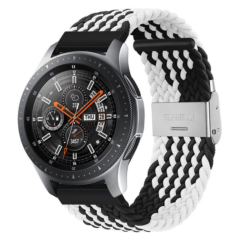 2022新款华为gt3手表表带2编织弹力尼龙ecg保时捷watch3pro腕带休闲