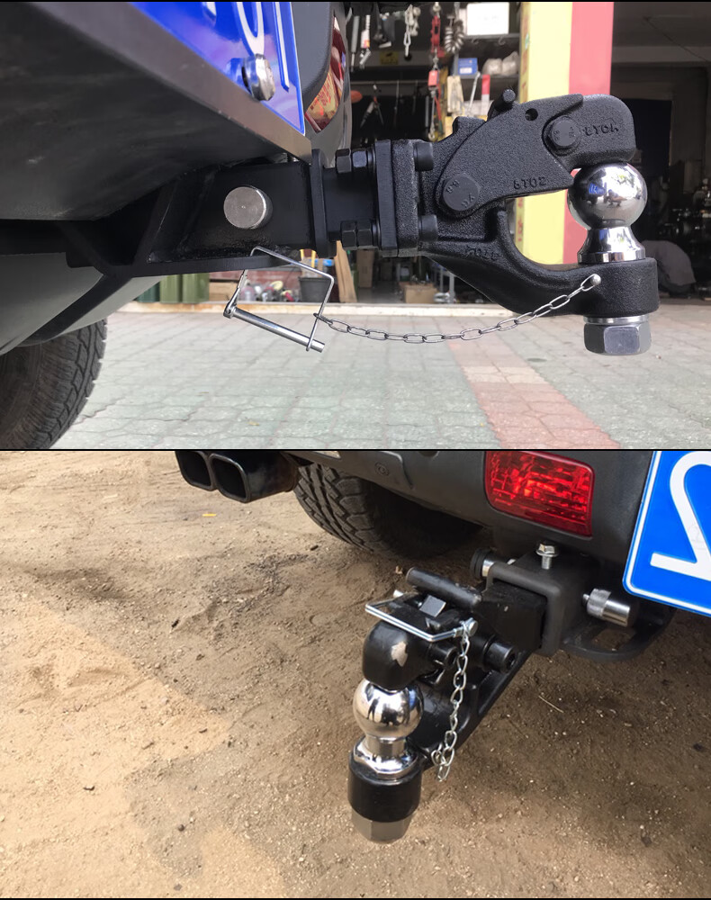 奔驰gls450gl350gle400改装拖车钩流氓牵引勾后拖钩虎头挂钩托钩套餐5