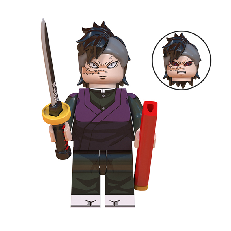 鬼灭之刃游郭篇乐··高(lego)积木人仔宇髓天元甘露寺无一郎第三方