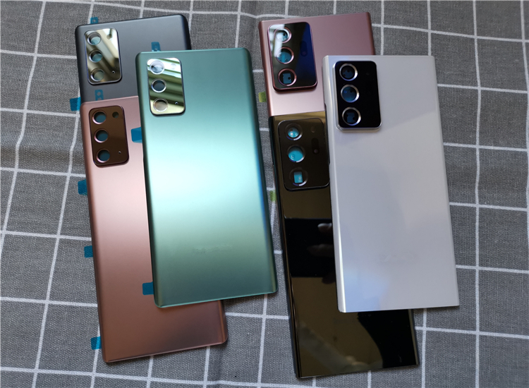 陌筱适用三星note20ultra后盖玻璃note20盖fe透明后壳屏 note20ultra