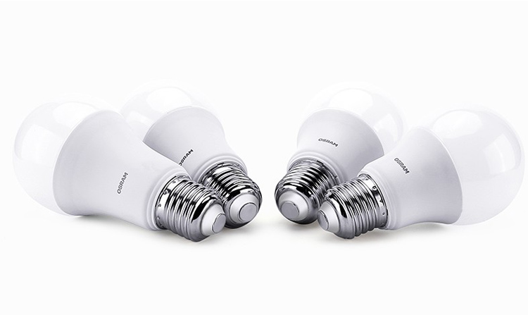 osram欧司朗led55w85w9w105w11w14we27大螺口节能球泡灯泡光源105w黄