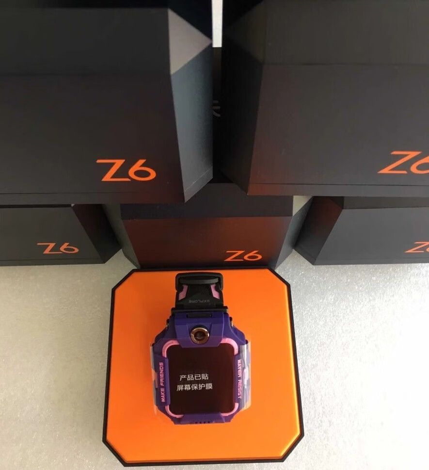 小天才儿童电话手表z6a版z5a蜘蛛侠z7prd2d3视频通话定位防水生日礼物