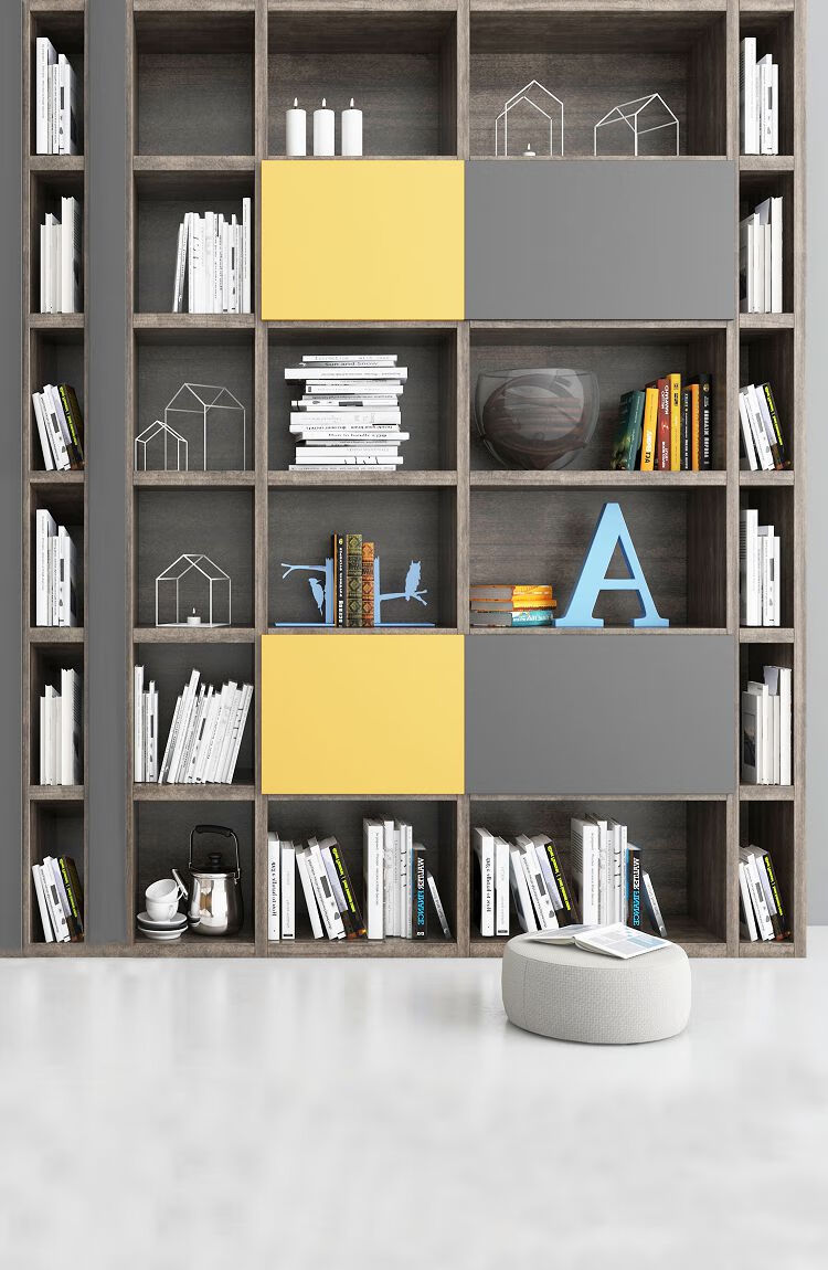 书橱背景墙布3d立体背景布直播背景布主播背景布网红背景布背景墙擎嵘