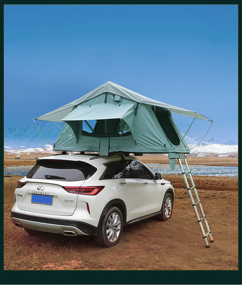 植朗 车顶帐篷全自动汽车suv车载帐篷折叠伸缩户外自驾游野营营帐 舒