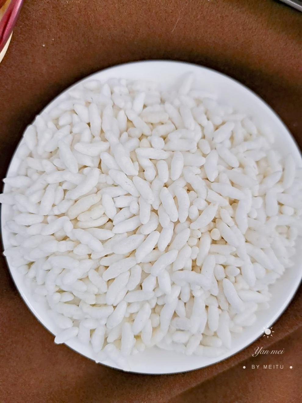 休闲零食年货1斤炒米花湖北特产农家炒米天门九真炒米糯米炒制手工