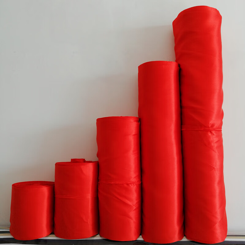 红布块 红布红布料布料红绸布揭幕布剪彩布八枚缎红绸子绸缎布剪彩布