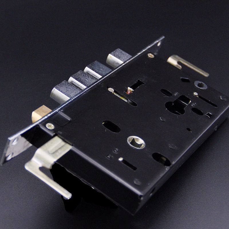 缘梦 步阳忠恒防盗门锁体 双快锁体方舌圆柱锁体 大门锁配件 通用天地