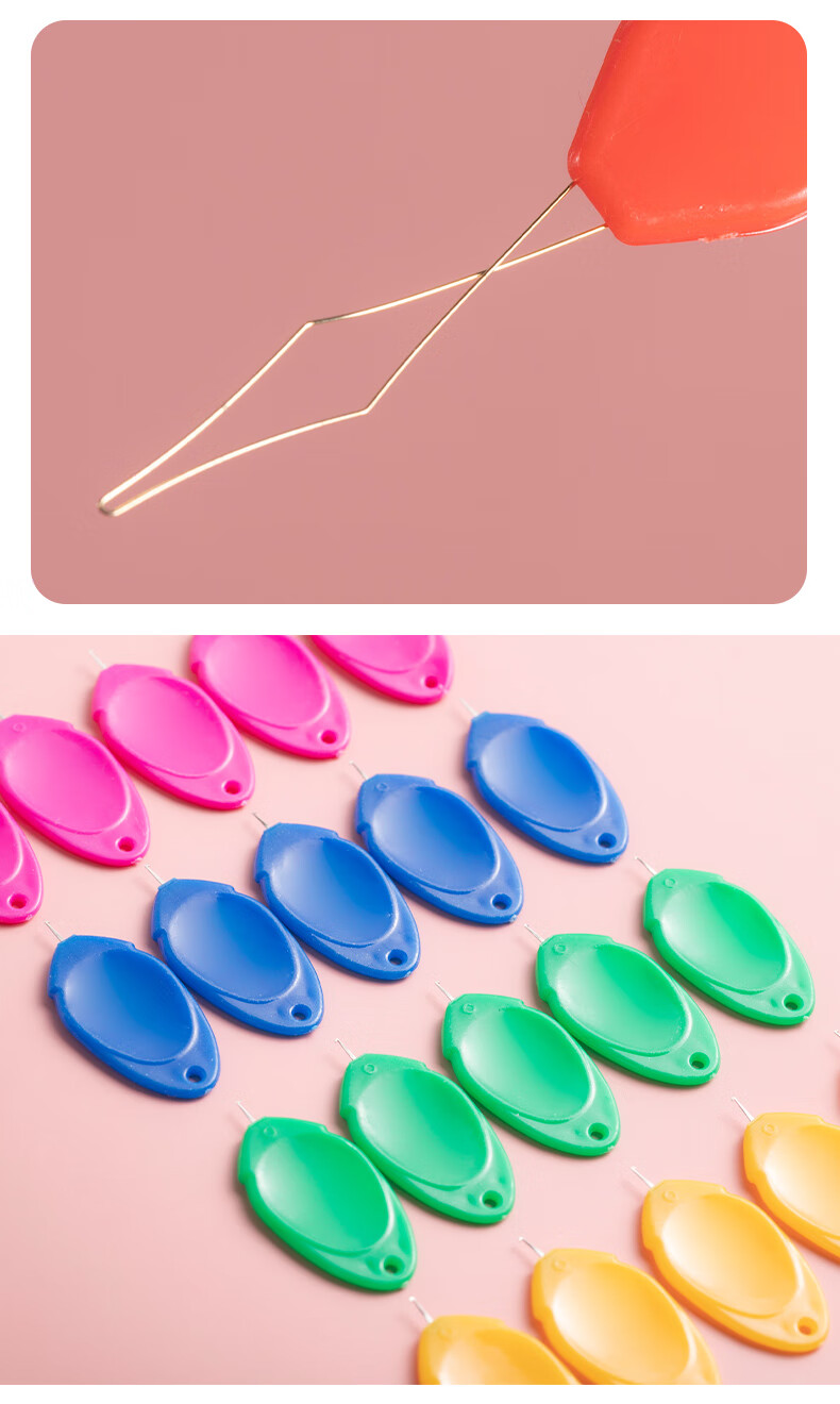 家用穿针器穿线器老人快速引线器工具十字绣缝纫机自动认针引针器