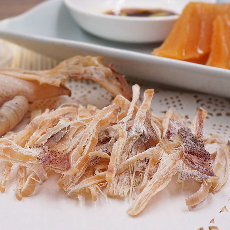 新鲜手撕烧烤鱿鱼干货芥末干鱿鱼烧烤专用鱿鱼丝乌贼尤鱼零食即食中