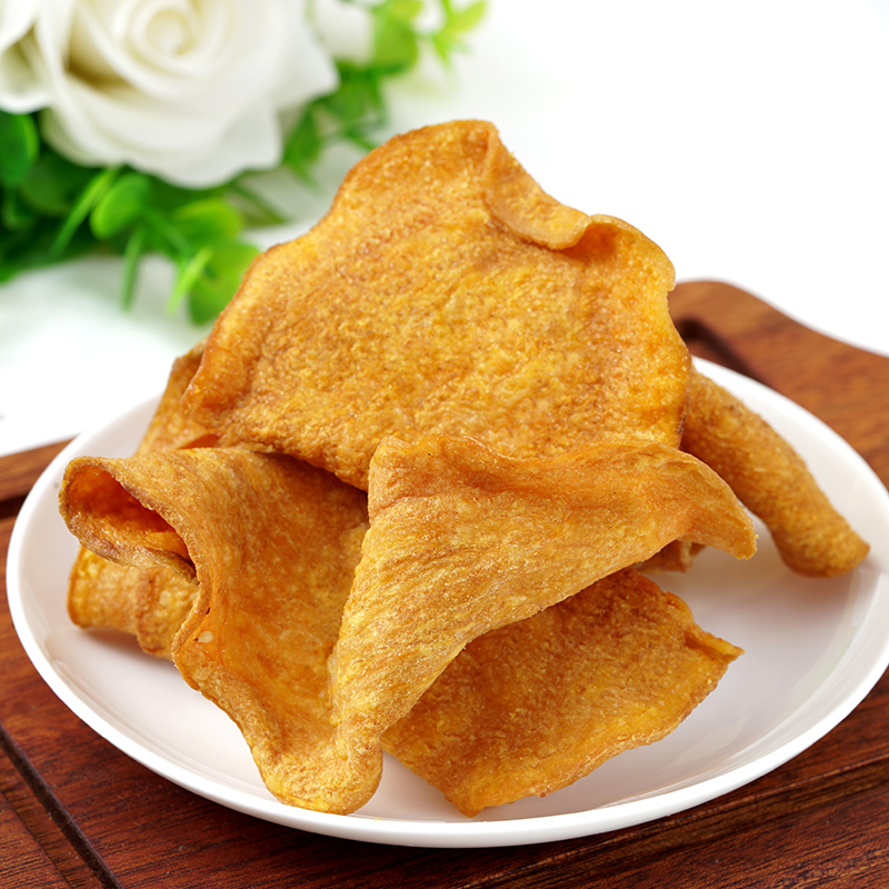 酥脆红薯片红薯片干香脆地瓜片500g香甜酥脆地瓜脆片油炸农家烤地瓜片