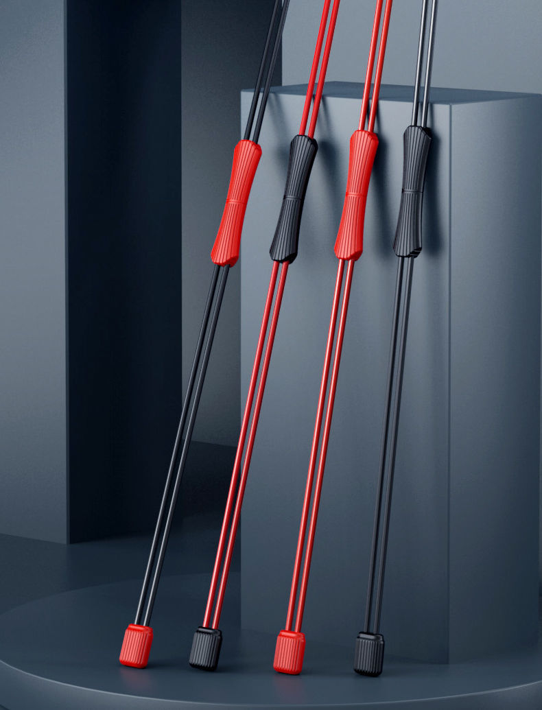 高速抖频弹力棒飞力士棒健身多功能训练棒男女运动燃脂震颤棒健身器材