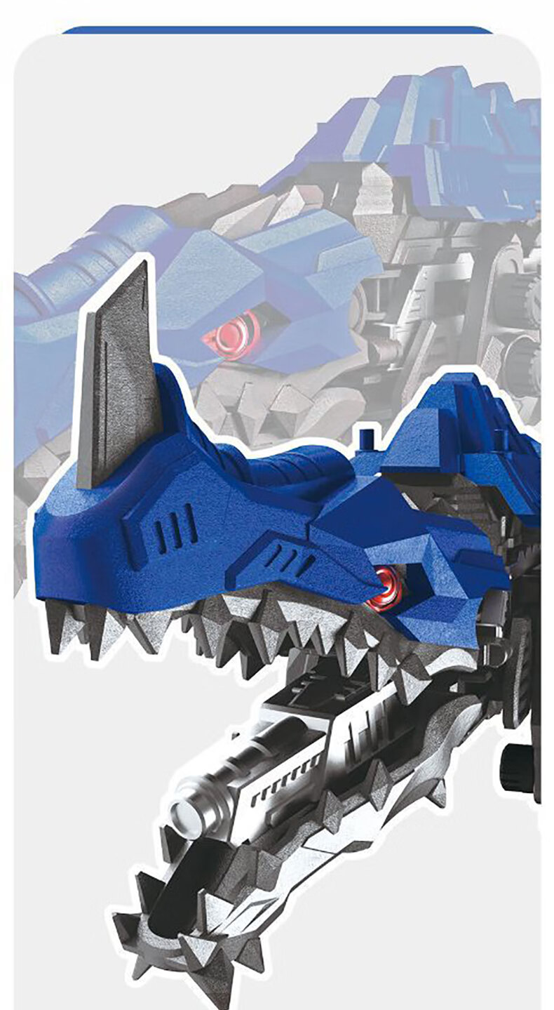 同款霸王龙机械电动大恐龙玩具男孩拼装插积木模型 5706沧龙【图片