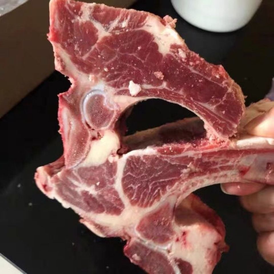 新鲜牛脖骨原切多肉牛蝎子可炖汤红烧烧烤滋补鲜香2500g