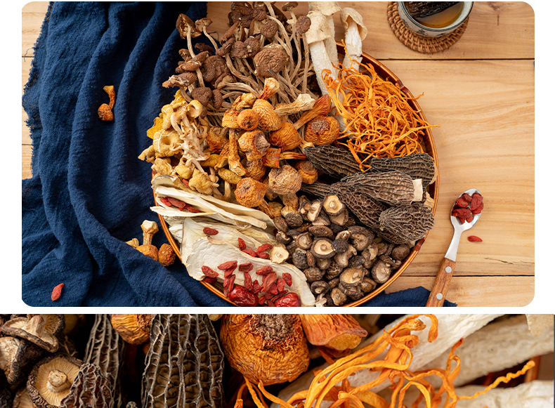 云南土特产山珍干货年货礼盒羊肚菌野生干菌菇菌类煲汤送礼