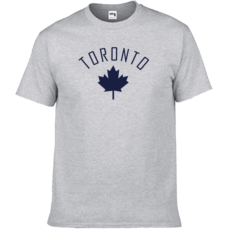 大学校服留学生toronto文化衫短袖t恤加拿大半袖定制款白色16580a