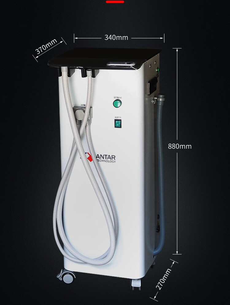 牙科负压抽吸安达口外电动移动牙椅负压抽吸机口腔强吸引器泵sr 一拖