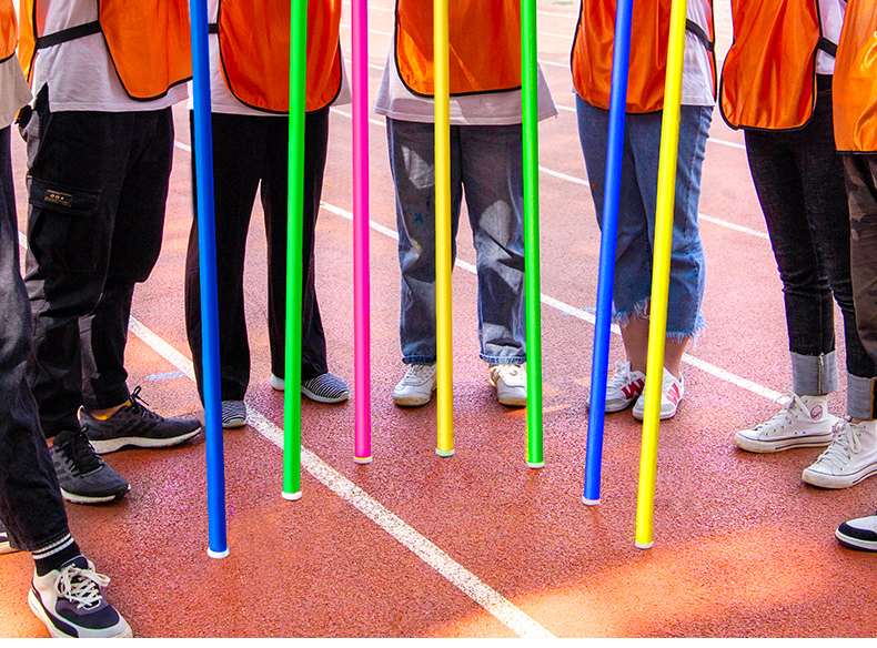 小米mi生态米家通用不倒森林塑料杆团建拓展活动道具趣味运动会户外