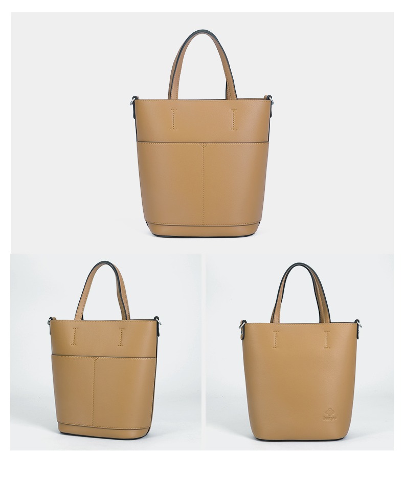 520礼物半坡bampo半坡水桶包糖果包线下同款头层牛皮设计时尚小手提