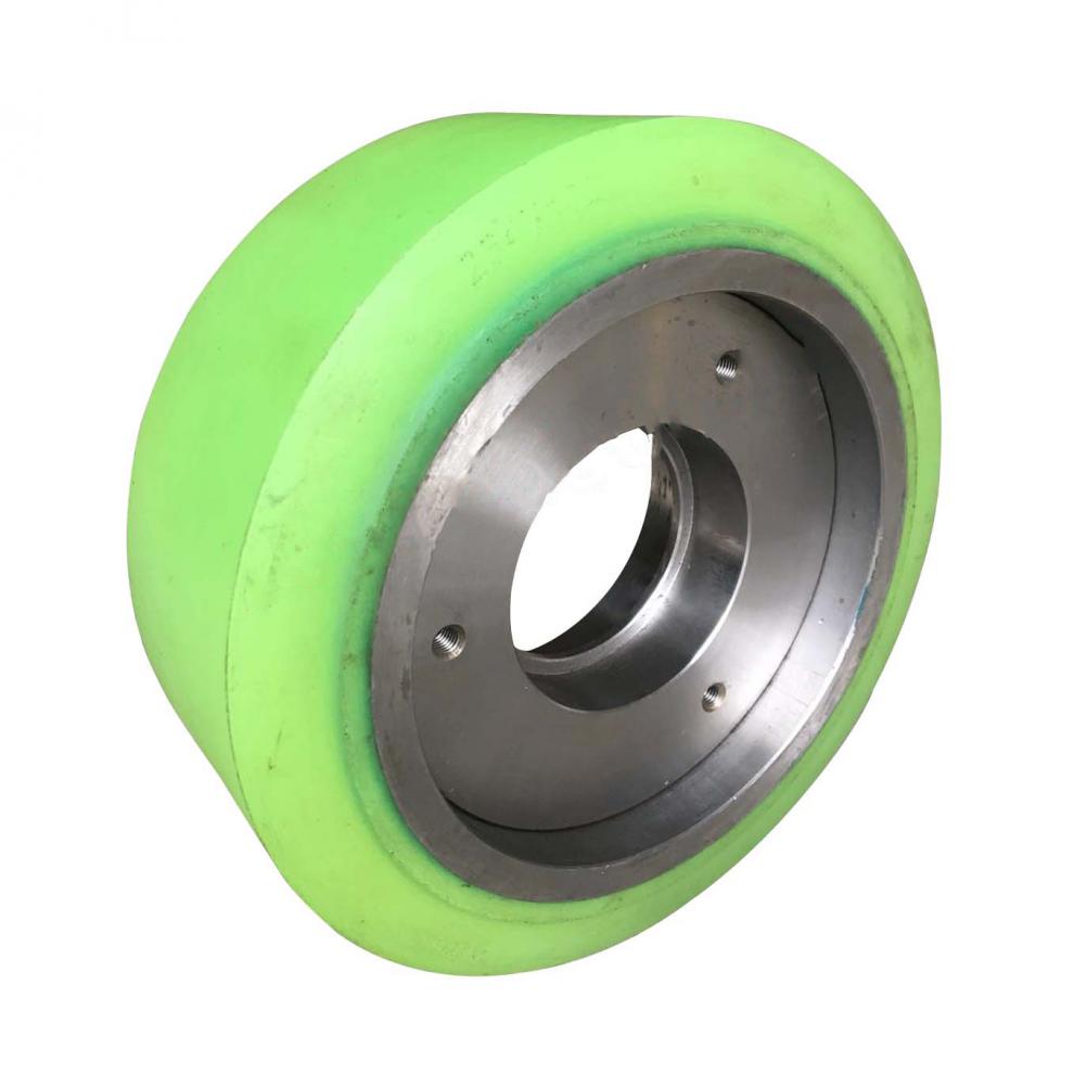 hyster海斯特前移式电动叉车堆高车前轮承载轮承重轮254*102-169 总成