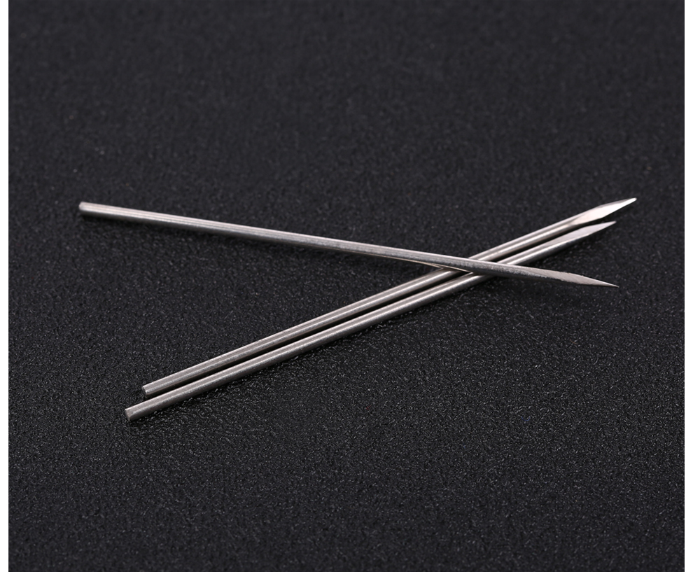 泉河棱针刺血针放血针小针1665mm大针2665mm一支大针