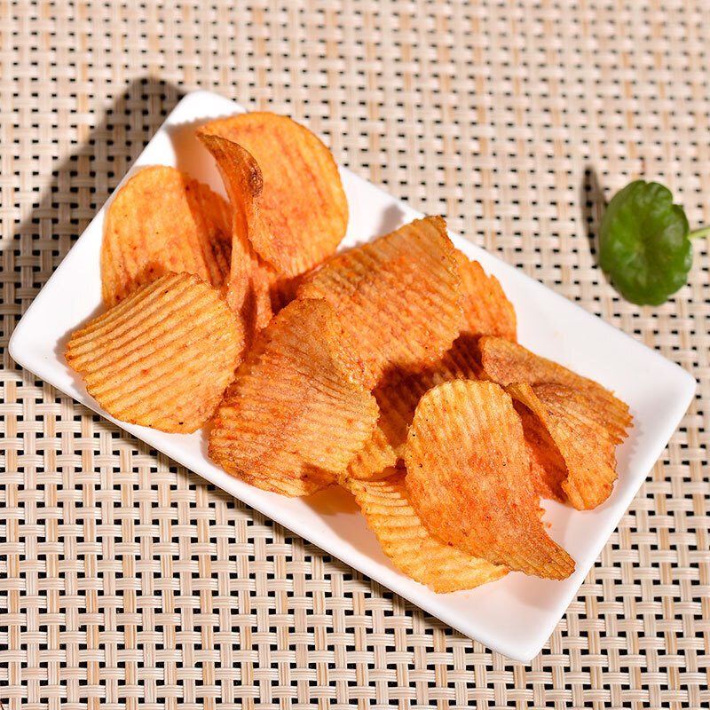 天使天使土豆片100克5袋10袋云南特产天使薯片膨化食品麻辣薯片洋芋片