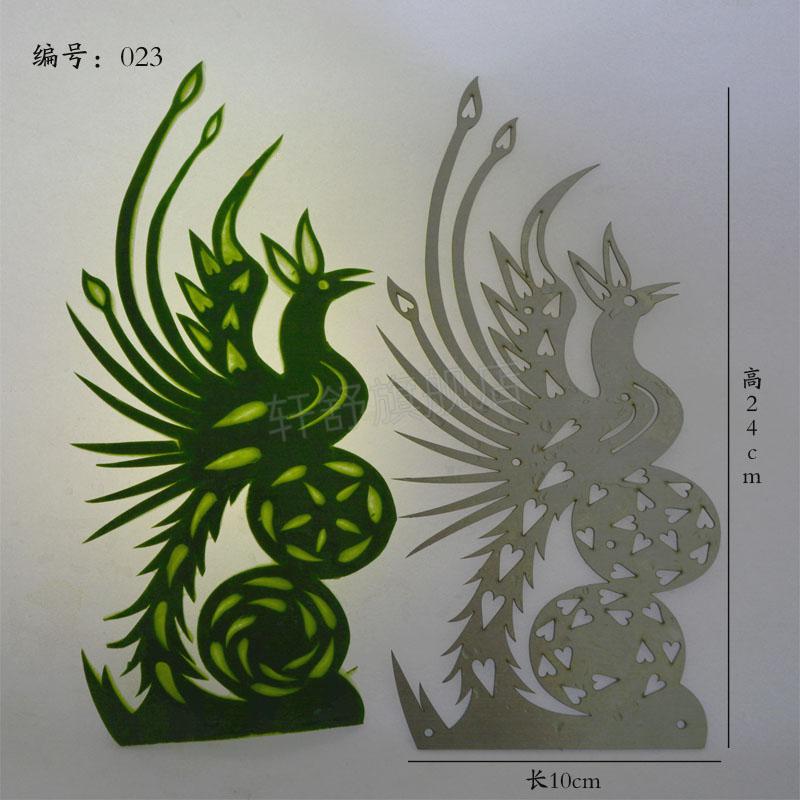 不锈钢西瓜皮雕刻模板网红不锈钢西瓜皮雕刻模板模具水果拼盘酒吧水果