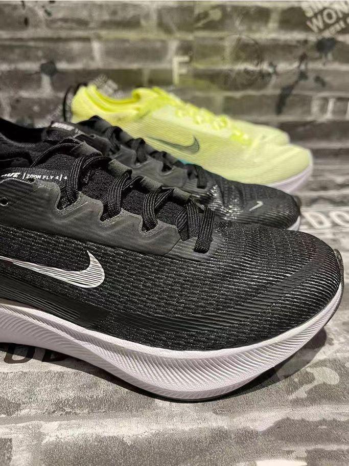 【官方】zoomfly4跑鞋网面透气轻便气垫休闲运动鞋碳板 耐···克fly