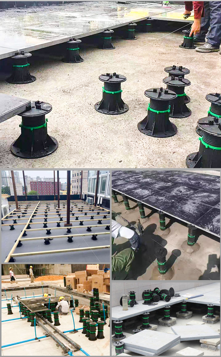 水景石材万能支撑器支撑器石材水景增高架水池旱喷木塑地板空台水槽