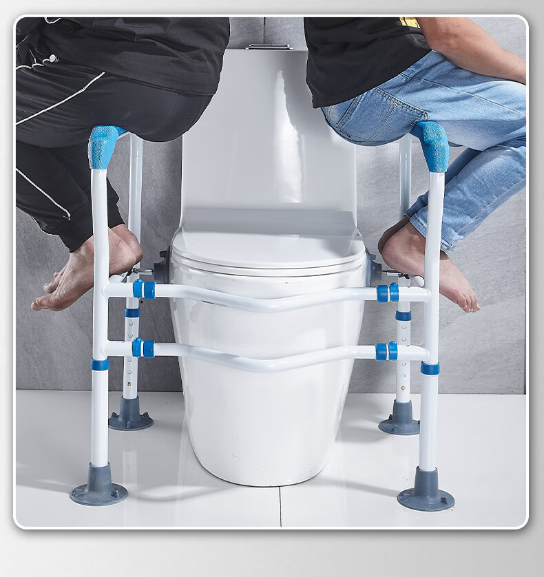 免打孔马桶扶手老人安全防滑残疾人卫生间厕所家用助力坐便器架子质保