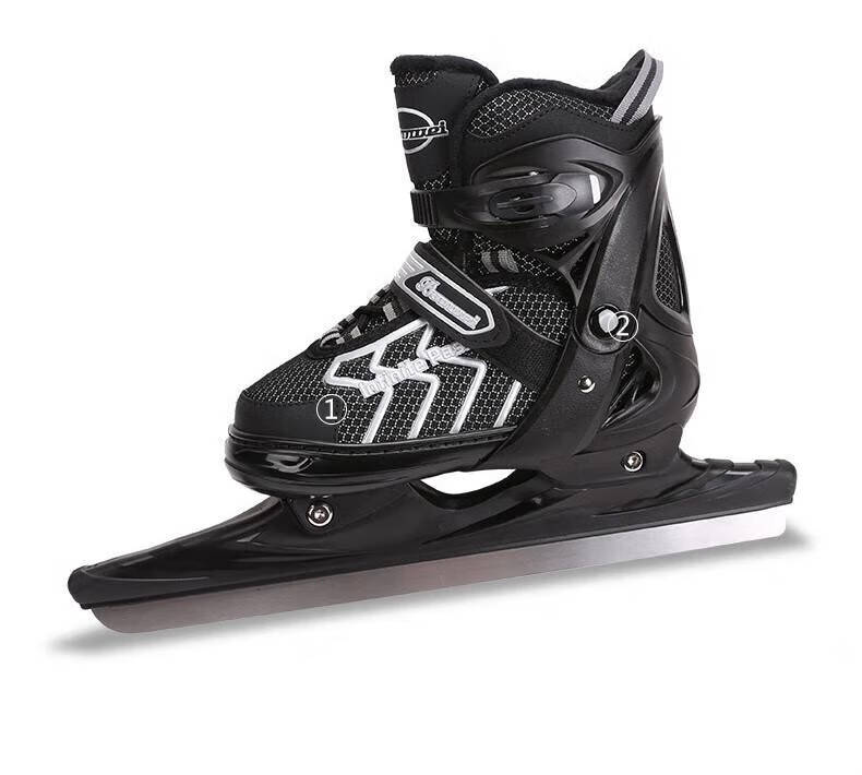 花样滑冰鞋初学 滑冰鞋冰刀鞋 青少年可调大小保暖儿童成人速滑花样