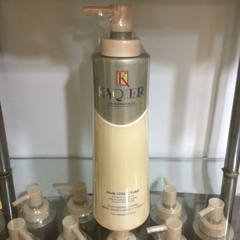 卡淇尔v2蛋白还原酸护发洗发水疗蛋白还原酸修护霜顺滑修复受损发 500