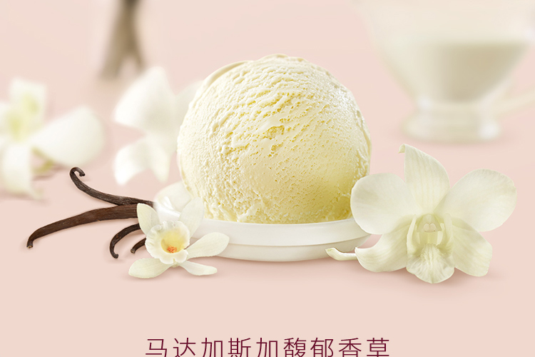 法国哈根达斯冰淇淋81g小杯装多口味冰激凌雪糕冷饮81g杯抹茶味7个